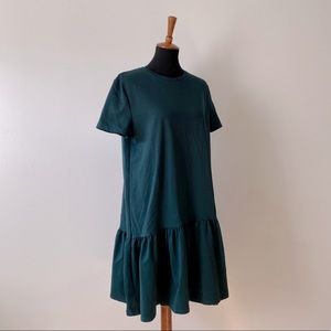 Zara Ruffle ahem Dress Large